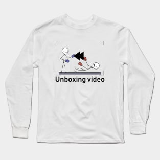 Unboxing video - Boxing Match Long Sleeve T-Shirt